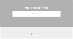 Desktop Screenshot of obatvitalitasherbal.com