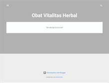 Tablet Screenshot of obatvitalitasherbal.com